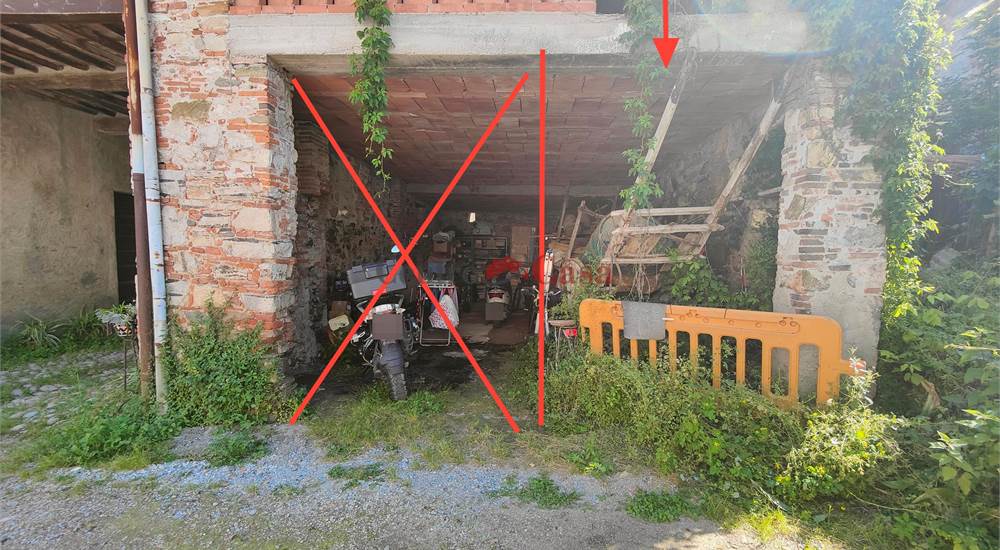 Porzione di capanna