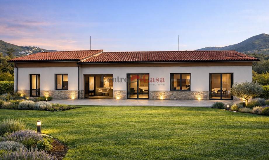 Render Esterno con terreno privato