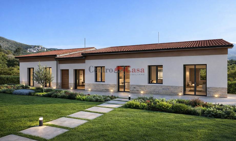 Render Esterno con terreno privato