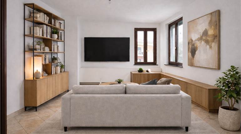 Zona Sant’Anna: Terratetto finale di corte ristrutturato