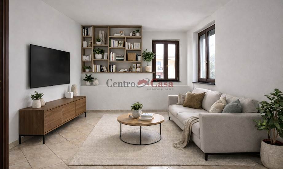 Render del soggiorno