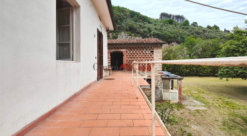 Terrazzo di ingresso